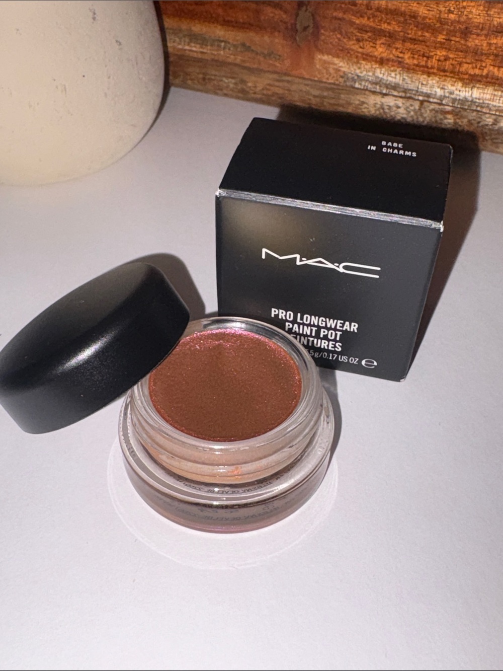 NEW MAC Cosmetics Pro Longwear Paint Pot Cream Eyeshadow in BABE IN CHARMS